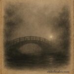 Stuckey’s Bridge glowing with a ghostly lantern over the Chunky River Mississippi.