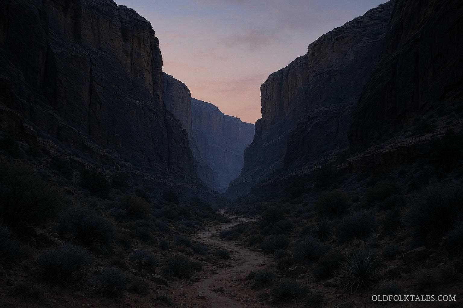 Remote Arizona canyon associated with legends of disembodied voices