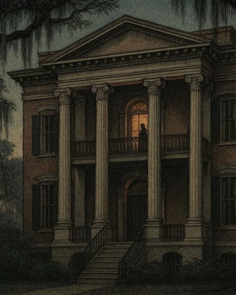 Sorrel-Weed House historic mansion in Savannah Georgia associated with Southern Gothic ghost stories
