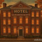 Historic Hawthorne Hotel in Salem Massachusetts associated with colonial ghost stories