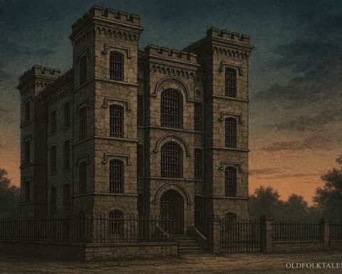 Old Charleston Jail historic stone prison building in Charleston associated with Civil War-era ghost legends