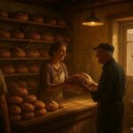 A bakery with endless bread feeding a small town