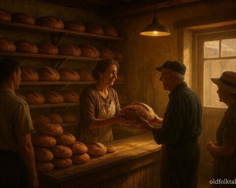 A bakery with endless bread feeding a small town